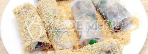 рисовые блинчики с грибами. Шаг 7