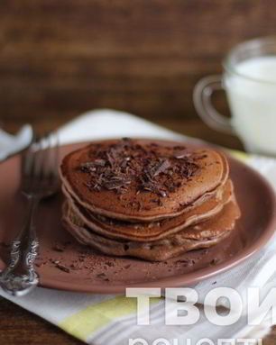 Шоколадные панкейки