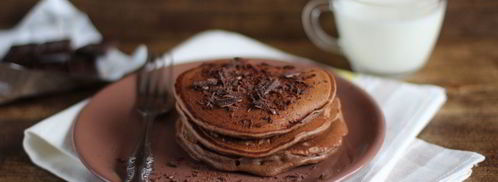 шоколадные панкейки. Шаг 8