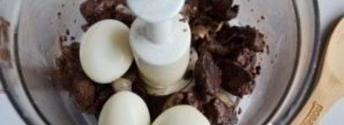 шпинатные блины с печенью. Шаг 4