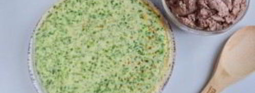 шпинатные блины с печенью. Шаг 5