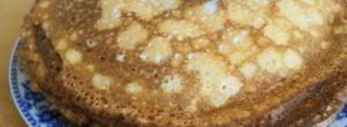 тонкие блинчики с творогом. Шаг 3