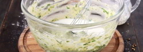 тонкие блины с черемшой. Шаг 6