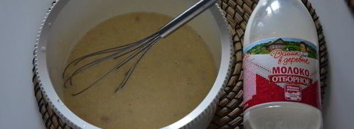 цельнозерновые заварные блины. Шаг 3