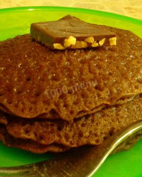 Веганские блинчики с какао