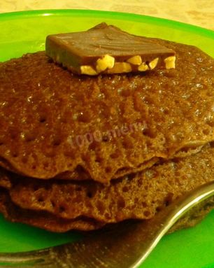 Веганские блинчики с какао