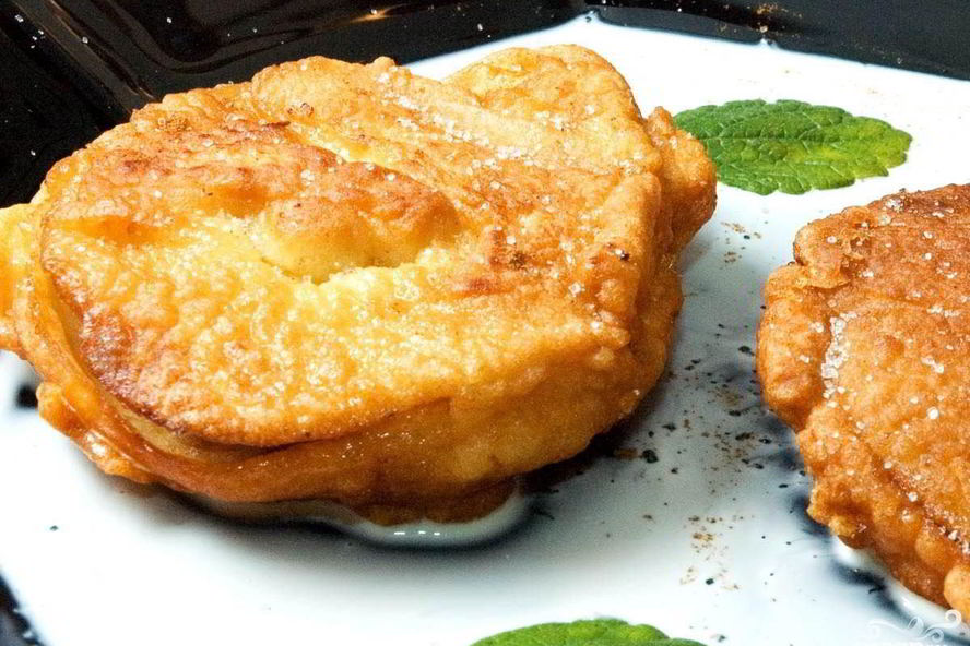 Рецепт яблочных блинчиков