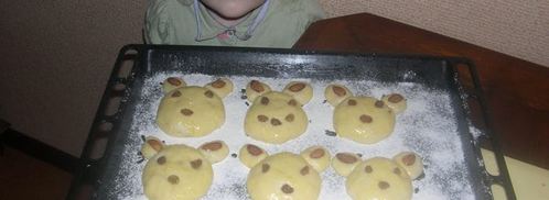 булочки мишки для моей маленькой зайки. Шаг 5