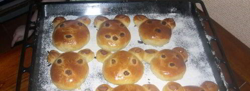 булочки мишки для моей маленькой зайки. Шаг 8