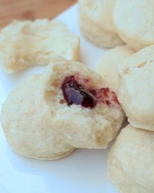 Булочки на углях