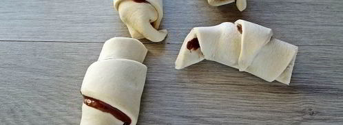 булочки с бананом и шоколадом. Шаг 9