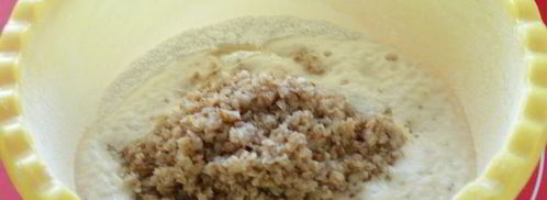 булочки с гречневыми хлопьями. Шаг 2