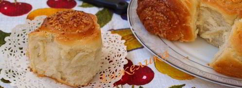 булочки с кокосовой стружкой. Шаг 6