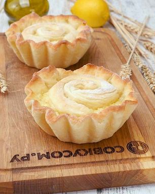 Булочки с лимонной начинкой