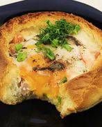 Булочки с яйцом