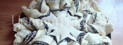 булочки снежинки. Шаг 7