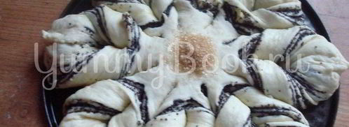 булочки снежинки. Шаг 8