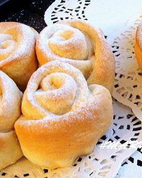 Булочки ванильные на топленом молоке