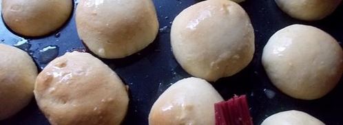 дрожжевые булочки с мандаринами и шоколадом. Шаг 11