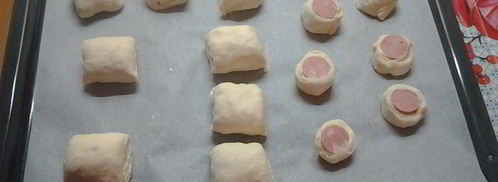 кефирные булочки с брынзой. Шаг 4