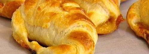 круассаны с конфитюром и шоколадным сыром. Шаг 7