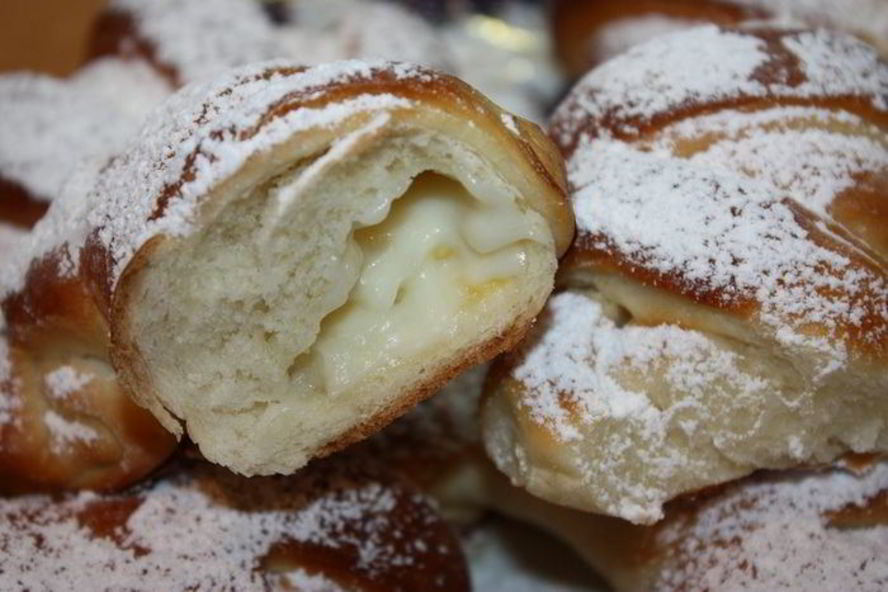 Рецепт круассанов с кремом патисьер