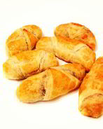 Круассаны с шоколадной пастой