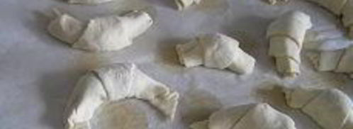 круассаны с земляникой, ежевикой и шоколадом. Шаг 8