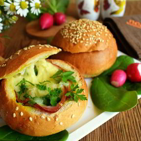 Булочки в духовке