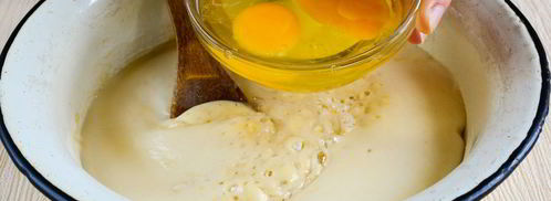 сладкие булочки из дрожжевого теста. Шаг 5