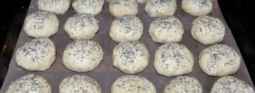 творожные булочки с маком. Шаг 3