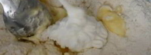 ватрушки с творогом на сметанно-дрожжевом тесте. Шаг 3