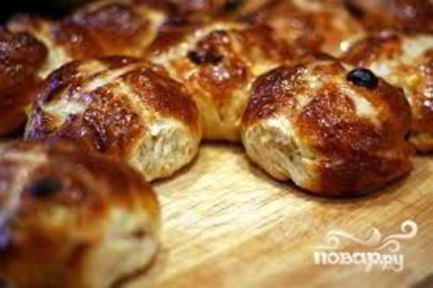 Рецепт воздушных булочек с изюмом