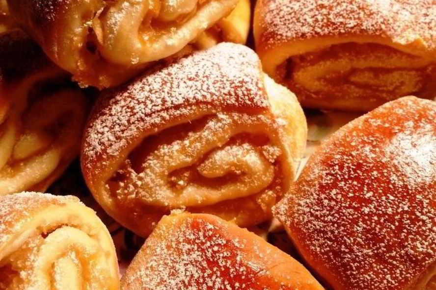 Рецепт яблочных булочек