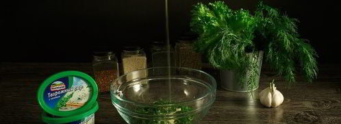 зерновые булочки-пампушки с сырно-чесночной начинкой. Шаг 4