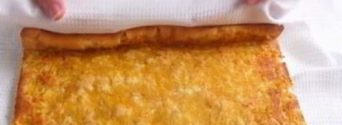 быстрый яблочный рулет. Шаг 4