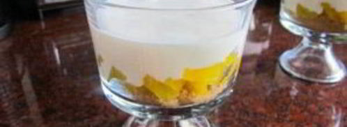 ананасовый чизкейк-парфе. Шаг 4