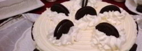 чизкейк без выпечки из печенья. Шаг 9