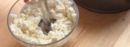 чизкейк без выпечки с творогом. Шаг 4