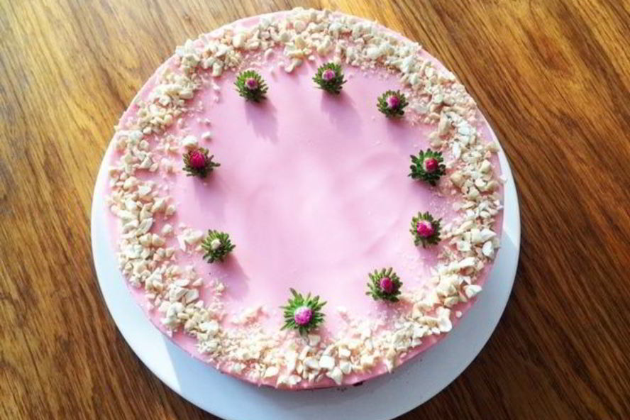 Рецепт чизкейка с ежевикой