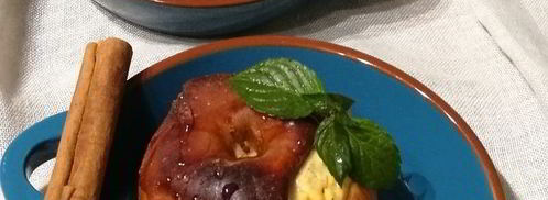 чизкейк в яблоке. Шаг 5