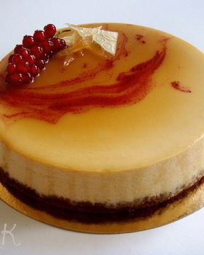 Чизкейк Экзотик с рикоттой и маракуйей