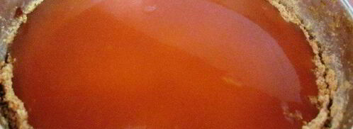 карамельный чизкейк с цитрусовой ноткой. Шаг 5