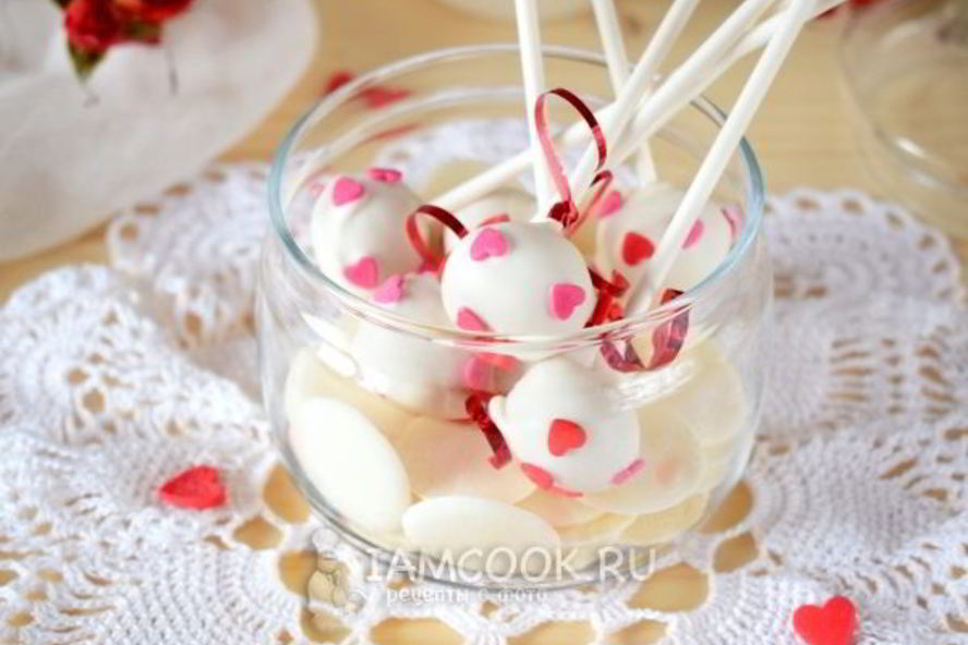 Рецепт кейка-попсов со вкусом чизкейка