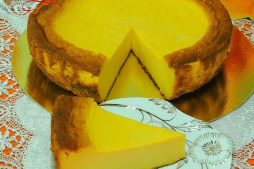 Рецепт ленивого тыквенного чизкейка в мультиварке