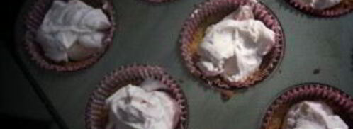 мини-чизкейки с клубникой. Шаг 7