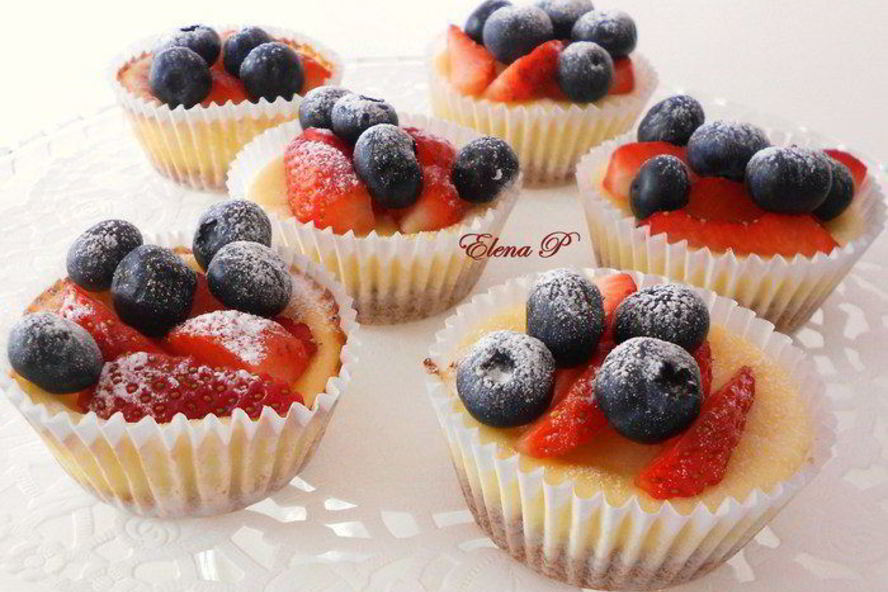 Рецепт мини-чизкейков