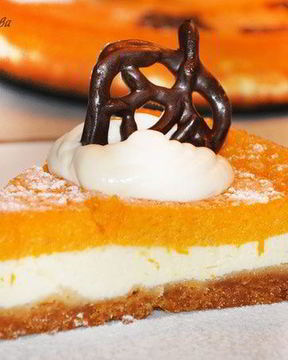 Осенний тыквенный чизкейк