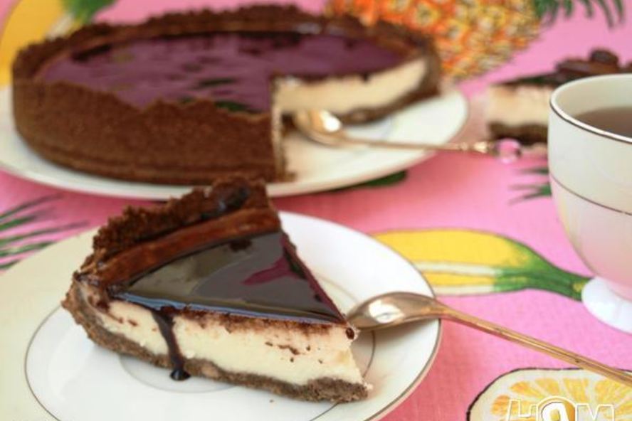 Рецепт сырного чизкейка с шоколадом