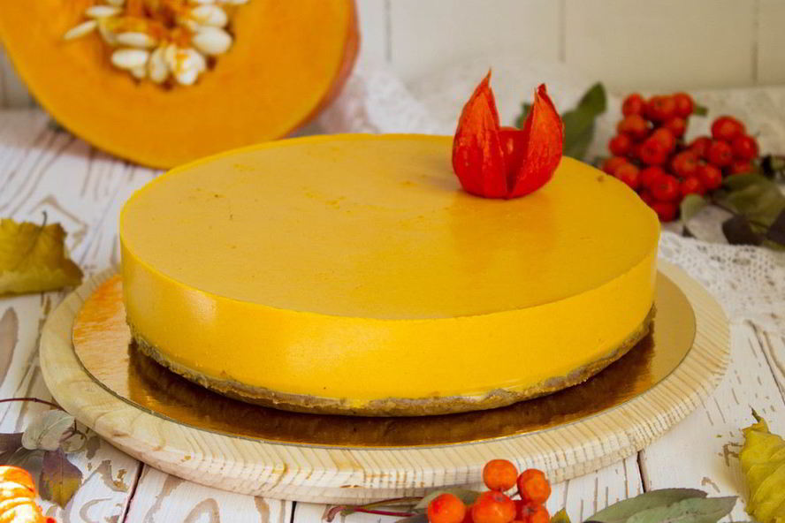 Рецепт тыквенно-карамельного чизкейк